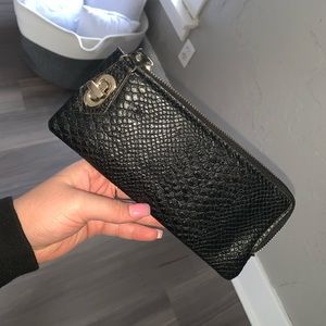 Snakeskin wallet